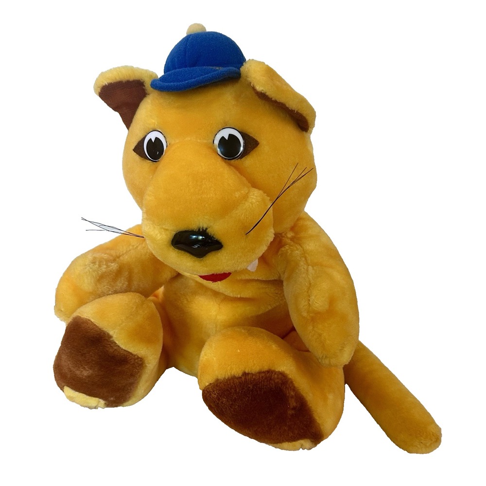 Vintage 1987 Mascot Memories Pittsburgh Pitt Panther Plush Stuffed Animal